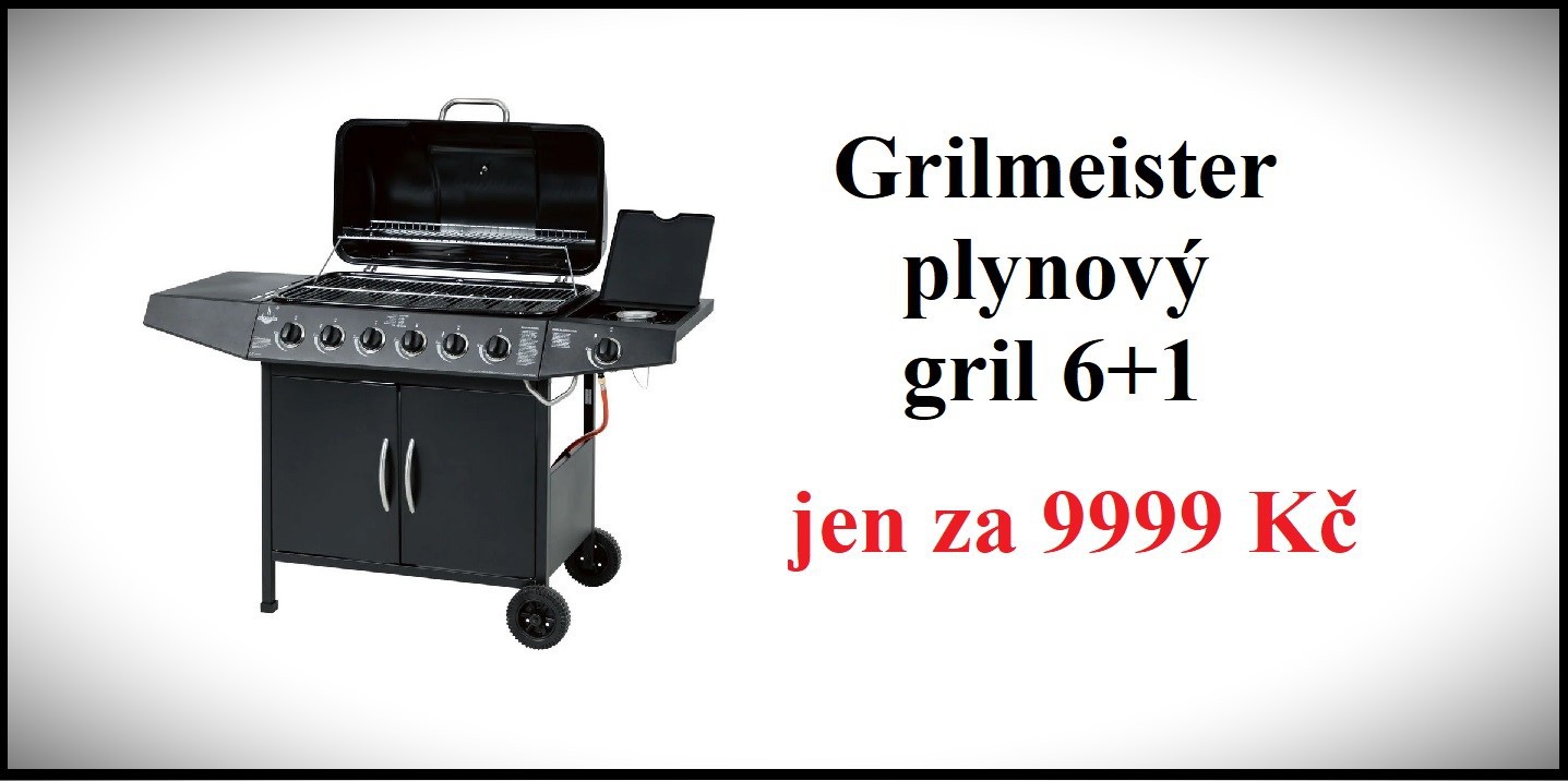 GRILLMEISTER Plynový gril 6 + 1
